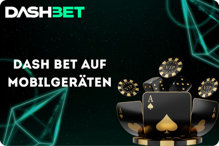 Dash Bet auf Mobilgeräten mit Slots und Live-Spielen